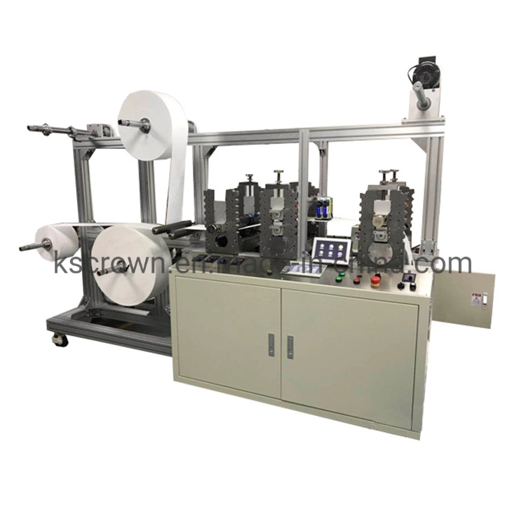 Ultrasonic Automatic Face Mask Production Line Face Mask Making Machine for N95 KN95