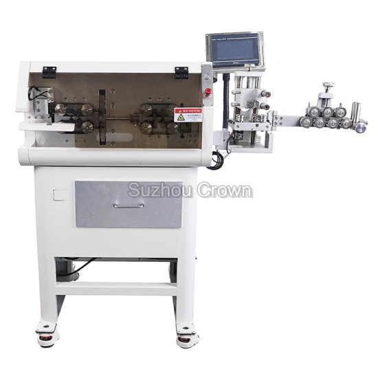 Wl-8010 High Speed Automatic Computer Wire Stripping Cutting Machine with Belt Feeding No Wire Hurting