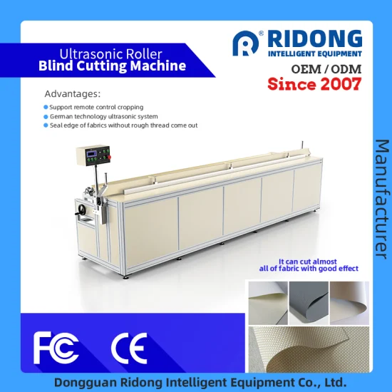 Roller Blind Ultrasonic Cutting Machine / Roller Blind Cutting Ultrasonic Automatic