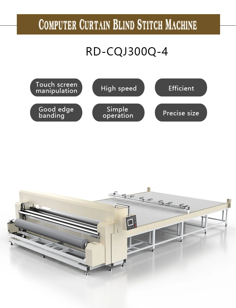 Auto Pinch Pleater / Computer Control Pleating Machine / 220V Fabrics Folding Machinery